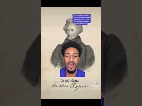 Moses Roper failed 20 times before escaping from slavery. #blackhistorymonth #blackhistory #slavery