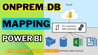 Power BI Gateway: Configure Connection For On-Prem Data Sources | SQL,