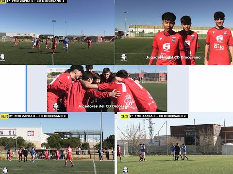 2ª PARTE CADETES DIV DE HONOR FMD ZAFRA - CD DIOCESANO  (18-01-2025)