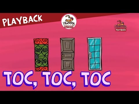 3 Palavrinhas - Toc Toc Toc - Playback Volume 2