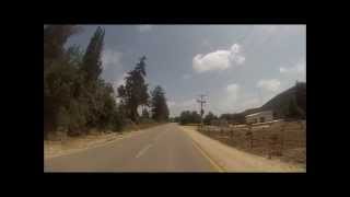 preview picture of video 'כביש 7021 מכביש 4 לכרם מהרל - Road 7021 from Road 4 to Kerem Maharal'