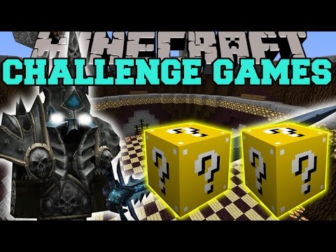 PopularMMOs - Minecraft: LICH KING CHALLENGE GAMES - Lucky Block Mod - Modded Mini-Game
