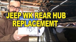 Jeep Grand Cherokee WK Rear Hub Replacement