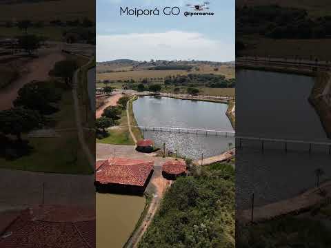 MOIPORÁ GOIÁS, PROJETO VISÃO AÉREA - LAGO MUNICIPAL.