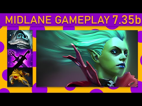 ⭐New patch 7.35b Death Prophet 15+ Kills! Mid Gameplay - Dota 2 Top MMR