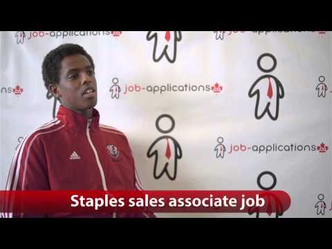 Staples Sales Associate Job