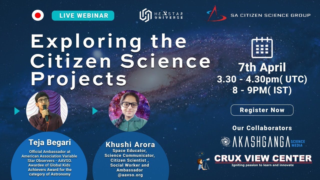 EXPLORING THE CITIZEN SCIENCE PROJECT || by TEJA BEGARI and KHUSHI ARORA ||