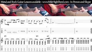 The Shepherd and the Hounds of Hell by Obtained Enslavement Part 1 Guitar Lesson Preview