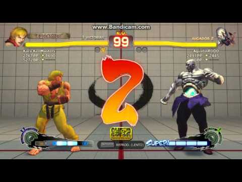 KaraKenMasters (Ken) VS AgustinRODD ( Seth) SSF4 AE