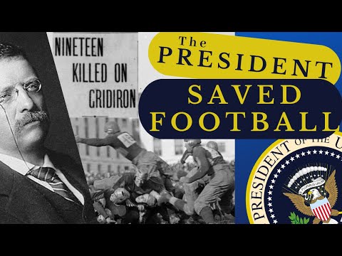 Teddy Roosevelt Pushed Reforms to Save Football - a Presidential Story Ep. 35