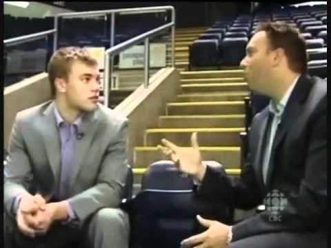 Taylor Hall suits-up as an Oiler