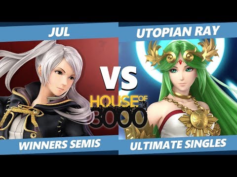 Smash Ultimate Tournament - Utopian Ray (Palutena) Vs. Jul (Robin) SSBU Xeno 172 Winners Semis