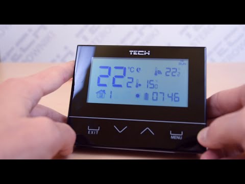 ST-292 Regulator pokojowy - Czujnik temp. podłogi, Optimum Start, grzanie/chłodzenie, kalibracja