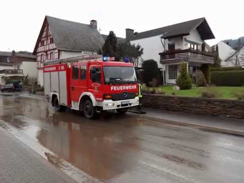 Bruttig-Fankel  , Moselhochwasser .