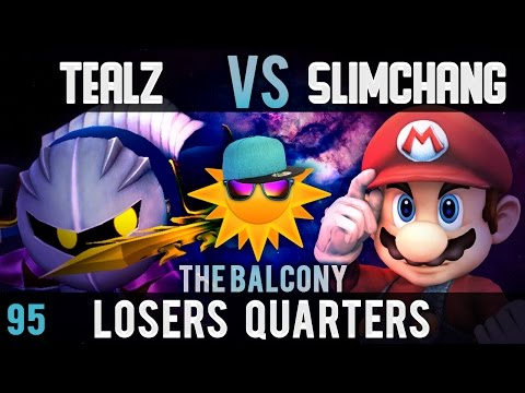 PM @ the Balcony 95 - Losers Quarters ft. BCB|Tealz (Meta Knight) VS R3|$limChang (Mario)