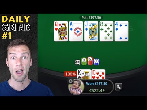 500bb? 😮 Godmode on NL100! 🔥 | Daily Grind: EP.1