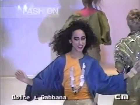 Pat Cleveland for  Dolce & Gabbana  Spring Summer 1986
