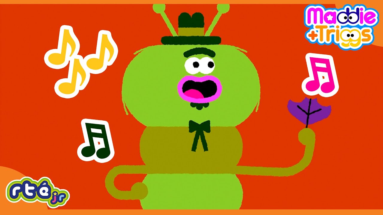 🐛 Crunchy, Scrunchy Leaves Song! 🍁 🍂 🍃 | Maddie + Triggs 👧🐶 | 🎵 Song 🎵 | @RTÉjrOfficial