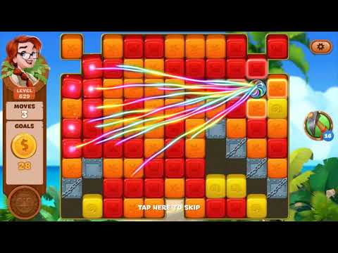 Lost Island Blast Adventure Level 629 - No Boosters