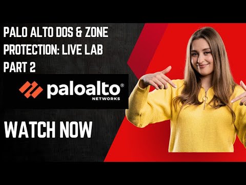 DoS and Zone Protection in Palo Alto Firewall with Live Lab Example Part 2