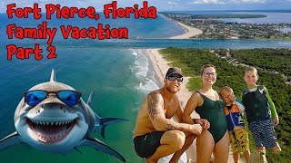 Fort Pierce, Florida Family Vacation Part 2 #paddleboarding #sharks #snorkeling