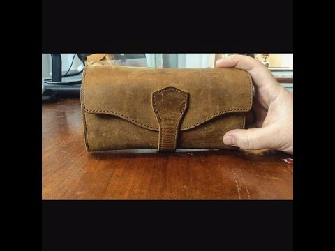 Saddleback Leather Long Trifold Wallet FULL REVIEW