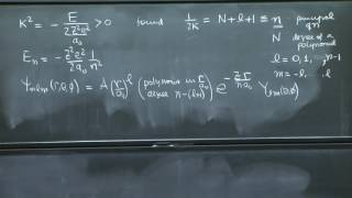 Energy levels and diagram for hydrogen