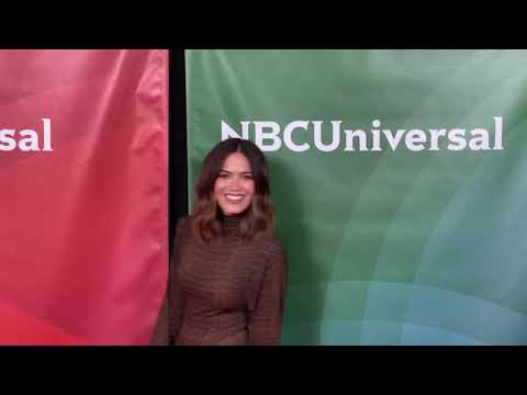 Thumbnail for Great modeling by Mandy Moore at NBC Press Tour 2020