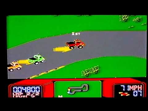90 seconds - R.C. Pro-Am Gameplay/Review for NES Nintendo