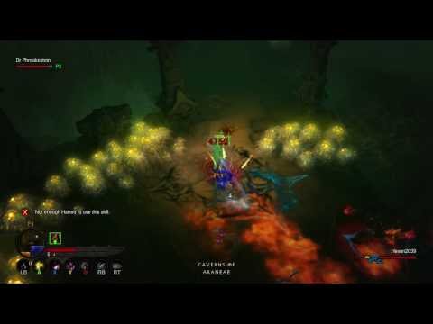 Diablo 3 Demon hunter Gameplay walkthru (Part 17) Xbox 360