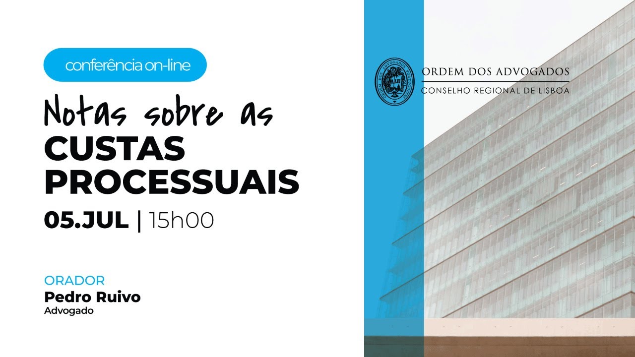 Notas sobre as Custas Processuais