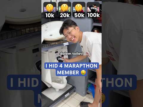 I Hid 4 Marapthon Member on Supermarket‼️🤑