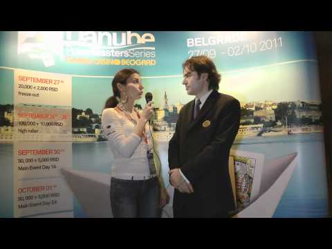 Danube Poker Masters 2: Milan Milovic - floorman