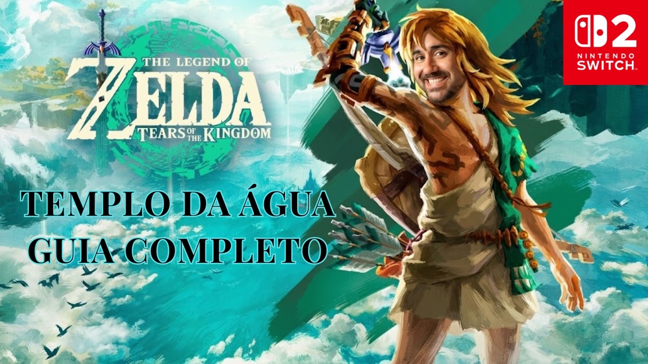 Foto do video com um título grande escrito