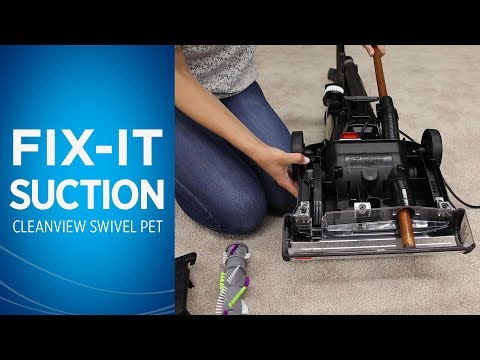 Low/No Suction | How to Videos | CleanView®/PowerClean® Vacuums
