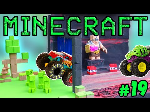 Competition #19: CHAMPIONSHIP '25 Hot Wheels MONSTER TRUCK Racing Great Hog Minecraft Race Lava