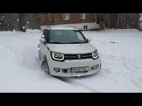 Suzuki Ignis ALLRAD  Drift in The Snow ESP OFF