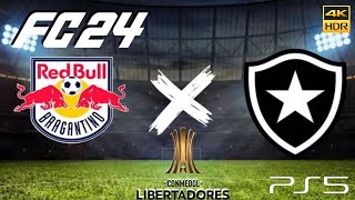 EA FC 24 - RB Bragantino vs Botafogo - CONMEBOL Libertadores | PS5™ [4K 2160p60 HDR].