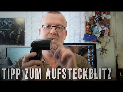 Aufsteckblitz:  Hinweis zur Entferungsskala im manuellen Modus (1080p)