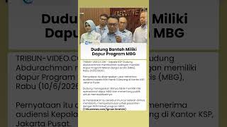 Dudung Abdurachman Bantah Punya Dapur MBG, Tantang Publik Buktikan Tuduhan