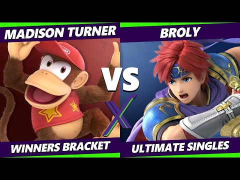 S@X 384 Online Winners Bracket - Madison Turner (Diddy Kong) Vs. Broly (Roy, Wolf) Smash Ultimate