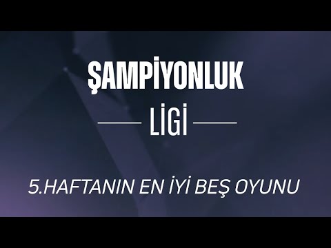 200 IQ Sıçra 👏 2022 ŞL Yaz Mevsimi 5. Hafta'nın En İyi 5 Hareketi