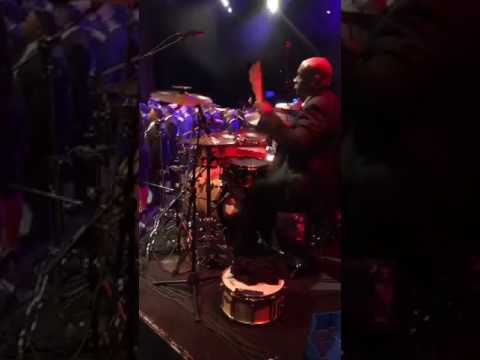 Brent Easton Drummers View at Ricky Dillard Concert