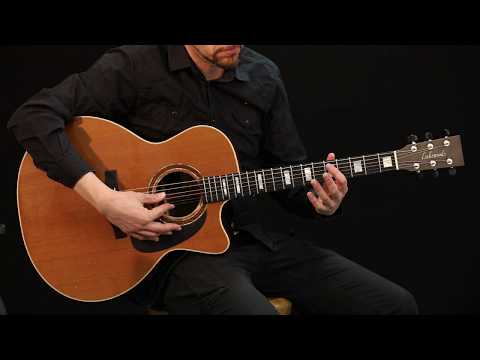 Flageolett im 5. und 7.  Bund