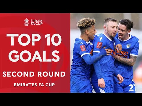 Top 10 Best Second Round Goals | Sears, Davies, Morley & More | Emirates FA Cup