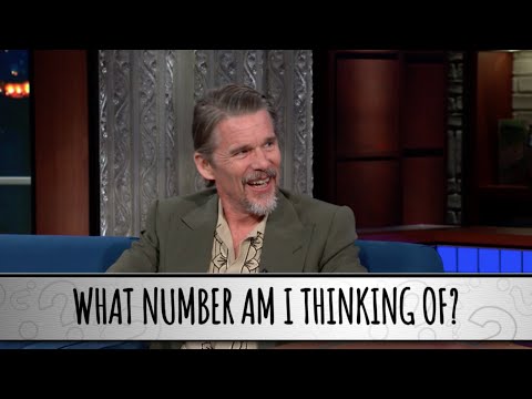 Ethan Hawke Takes The Colbert Questionert - Part 2