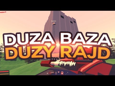 RAJD NA DUUUŻĄ BAZĘ (PRAWIE 100 C4!) - UNTURNED