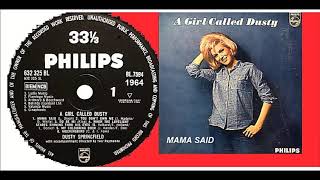 Dusty Springfield - Mama Said &#39;Vinyl&#39;