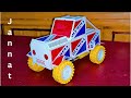 How To Make Jeep Car From Matchbox At Home Diy Rc Jeep Toy Car Science Project
