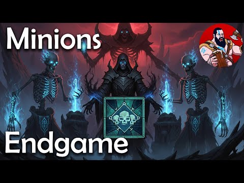 DIABLO IV | TEMPORADA 9 | BUILD NIGROMANTE MINIONS PARA EL ENDGAME - DE LO MEJOR! - GUÍA EN ESPAÑOL